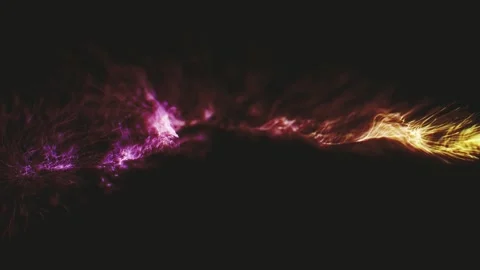 Abstract Fluid Particles Graphic Background Video stock 292886134