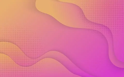 Abstract fluid pattern design decorative artwork with halftone decoration. Stock Illustration