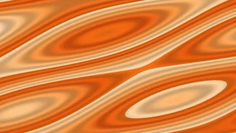 Abstract Fluid Patterns Moving and Swirling in Warm Orange Tones in Abstrac.. Stock Footage 327605112