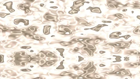 Abstract Fluid Patterns Shimmering and Melting Across Light Toned Surface Stock-Footage 327602793