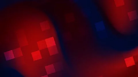 Abstract Fluid Red and Black Gradient Motion Background with Wavy Transitions Stock Footage 341004066