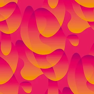 Abstract fluid red creative seamless pattern 스톡 일러스트