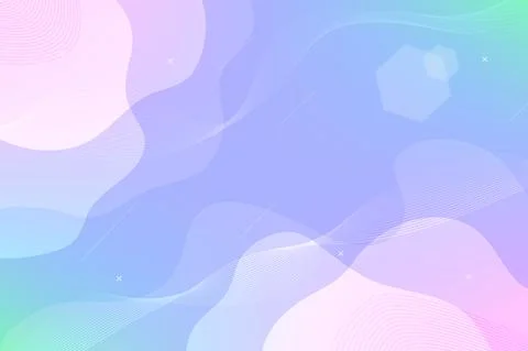 Abstract fluid shape background Stock Illustration