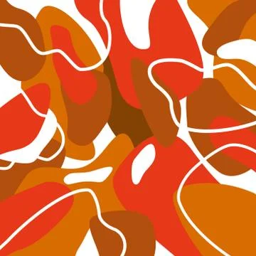 Abstract fluid shapes creative background. Vector illustration design templat Stock Illustration