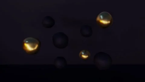 Abstract fluid shapes. Liquid shape 3D animation.Seamless looped Stock Footage 172160609