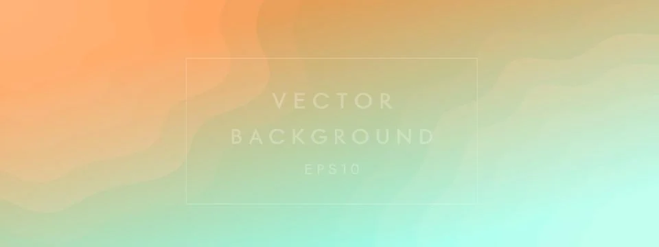 Abstract fluid shapes modern gradient  background combined pale natural color Stock Illustration