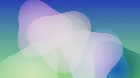 Abstract Fluid Shapes Morphing Gradient Animation Stock Footage 332389439