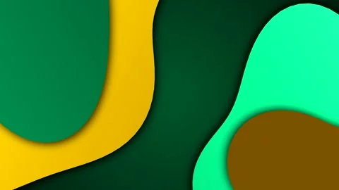 Abstract fluid shapes motion background Stock-Footage 346234167