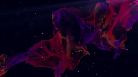 Abstract Fluid Silk Background Stock-Footage 80121838