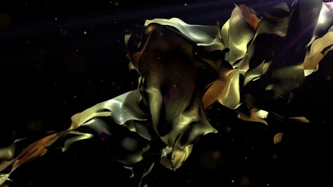 Abstract Fluid Silk Background Stock-Footage 80121879
