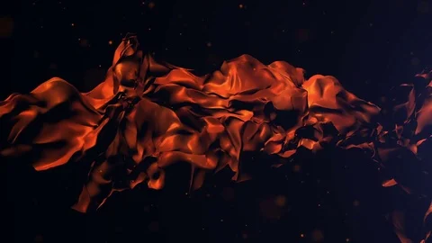 Abstract Fluid Silk Background Stock-Footage 80121886