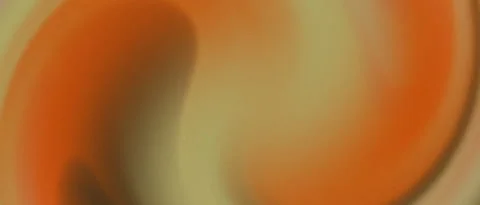 Abstract Fluid Swirl Motion Background Orange Yellow Gradient Soft Blur Effect Stock Footage 346243947