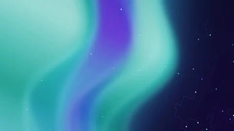 Abstract Fluid Tech Motion Background - Teal and Purple Gradient Stock Footage 332392502