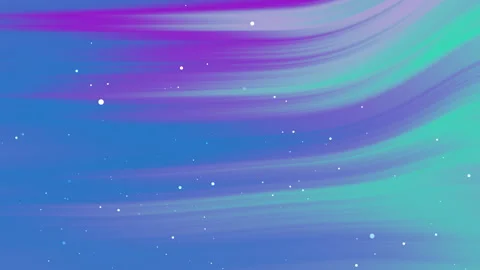 Abstract fluid vibrant cosmic motion background with glowing particles and .. Stock Footage 335929918