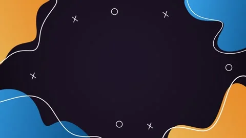 Abstract Fluid Wave Animated Background Stock Footage 332839882