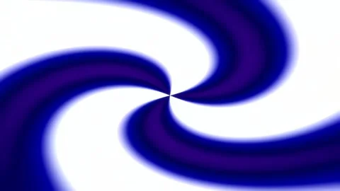 Abstract fluid wave background with deep blue and violet liquid motion graphi Stock Footage 342160380