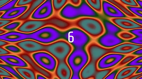 Abstract fluid wave background with mesmerizing color gradient motion loop Stock Footage 342116660