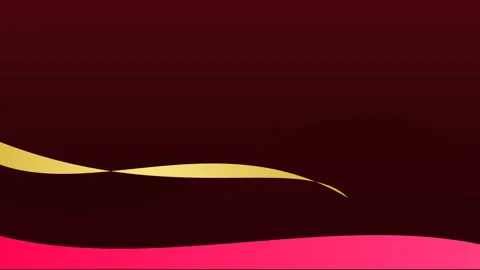 Abstract Fluid Wave Background in Pink Gold and Dark Burgundy Stock Footage 342321882