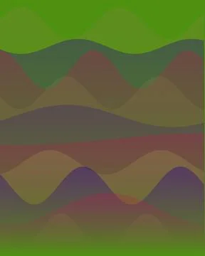 Abstract fluid wave pattern background with earthy and purple organic shapes Stock Illustration