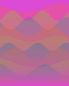 Abstract fluid wave pattern in pink and purple tones for background and gra.. Stock Illustration