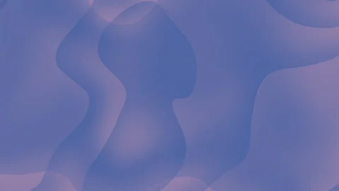 Abstract fluid waves flowing in a purple and blue gradient Vidéo 335919552