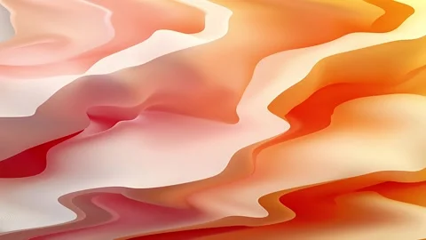 Abstract fluid waves with smooth gradients and soft lighting liquid backgro.. Video stock 334746092