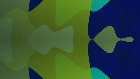 Abstract Fluid Wavy Camouflage Pattern Background Stock Footage 337516190