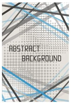 Abstract flyer brochure template design background. Stock Illustration