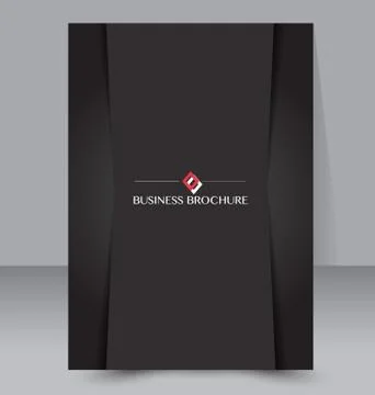 Abstract flyer design background. Brochure template. Stock Illustration