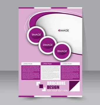 Abstract flyer design background brochure Stock Illustration