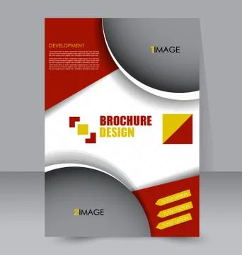 Abstract flyer design background. Brochure template. Stock Illustration