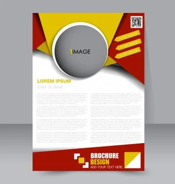 Abstract flyer design background. Brochure template. Stock Illustration