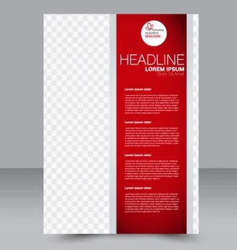 Abstract flyer design background. Brochure template. Stock Illustration