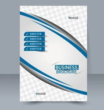 Abstract flyer design background. Brochure template. Stock Illustration