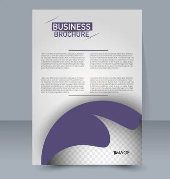 Abstract flyer design background. Brochure template. Stock Illustration