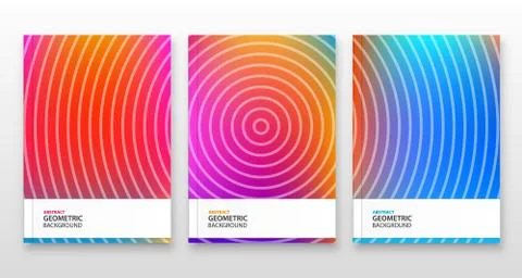 Abstract flyer design background. Brochure template. Stock Illustration