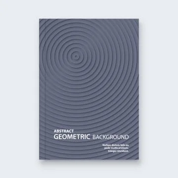 Abstract flyer design background. Brochure template. Stock Illustration