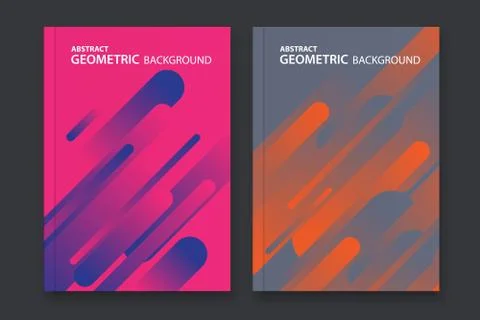 Abstract flyer design background. Brochure template. Stock Illustration