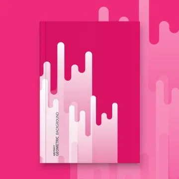 Abstract flyer design background. Brochure template. Stock Illustration