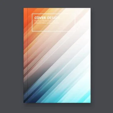 Abstract flyer design background. Brochure template. Stock Illustration