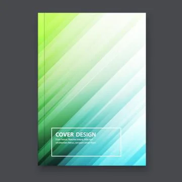 Abstract flyer design background. Brochure template. Stock Illustration