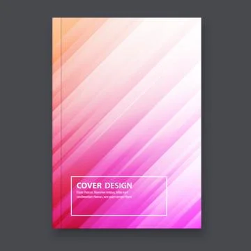 Abstract flyer design background. Brochure template. Stock Illustration