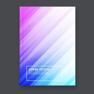 Abstract flyer design background. Brochure template. Stock Illustration