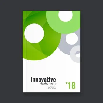 Abstract flyer design background. Brochure template. Stock Illustration