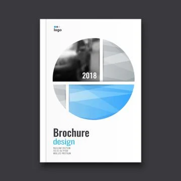 Abstract flyer design background. Brochure template. Stock Illustration
