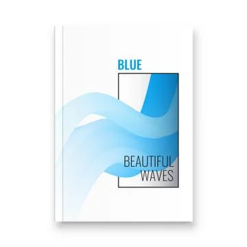 Abstract flyer design background. Brochure template. Stock Illustration