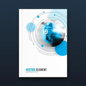 Abstract flyer design background. Brochure template. Stock Illustration