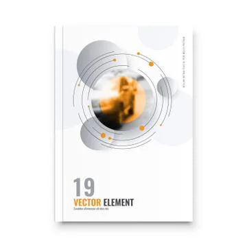 Abstract flyer design background. Brochure template. Stock Illustration