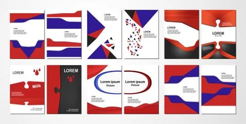 Abstract flyer design with text space for web banner, cover, brochure, book a Illustrazione stock