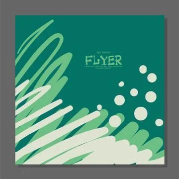 Abstract flyer with space for text. It can be used as an invitation to a nigh Stock Illustration